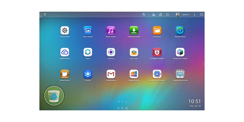 qnap nuevo interfaz