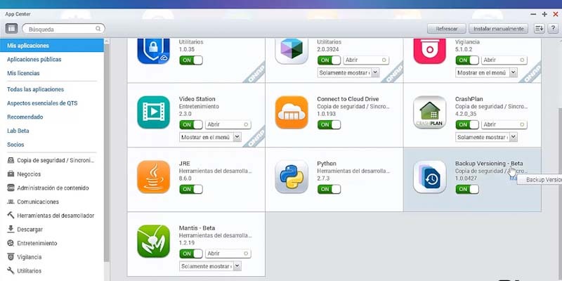 Cómo realizar copias de seguridad con versionado con QNAP