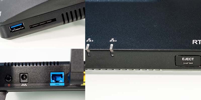 Conexiones Router Wifi Synology RT1900ac