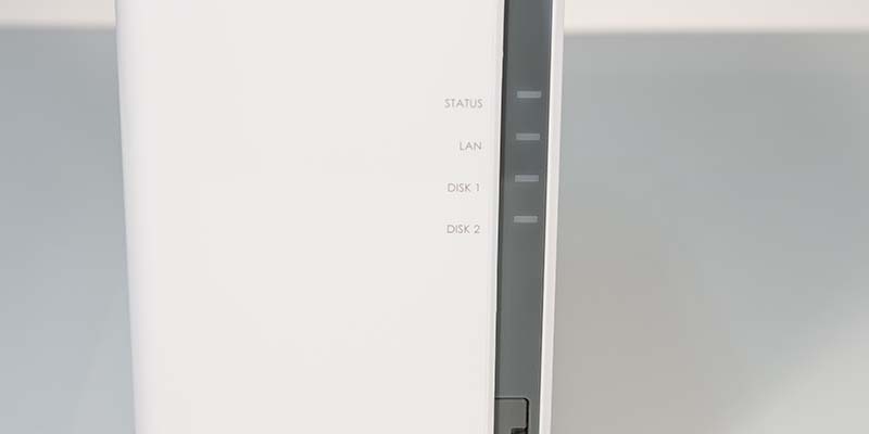Synology DS216se vista frontal