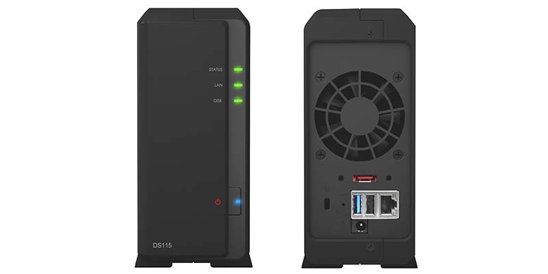 Synology DS115 servidor NAS oficina