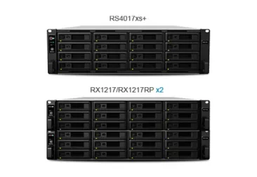 Synology RS4017xs+ Servidor NAS para empresa