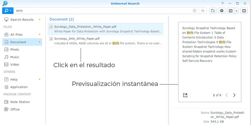 Universal Search