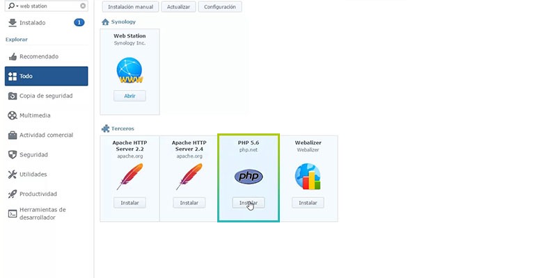 Instalar PHP 5.6