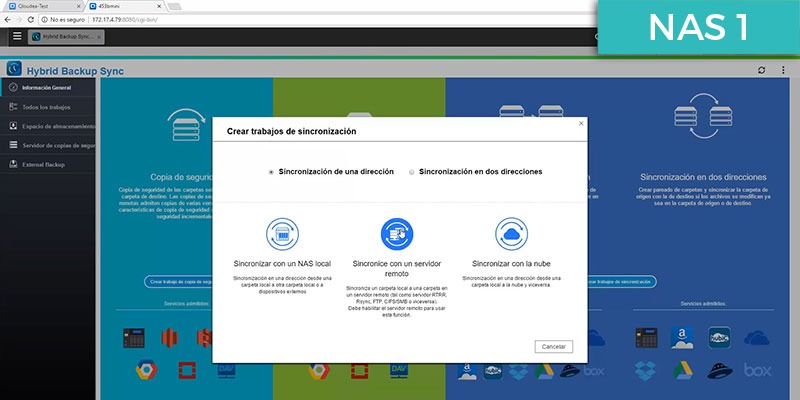 Sincronice con un servidor remoto