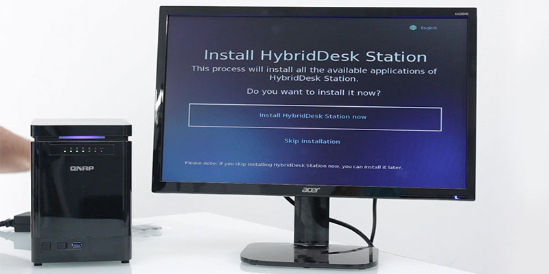Cómo instalar HD Station por HDMI