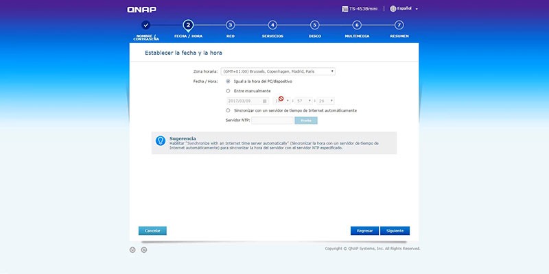 instalar en QNAP QTS 