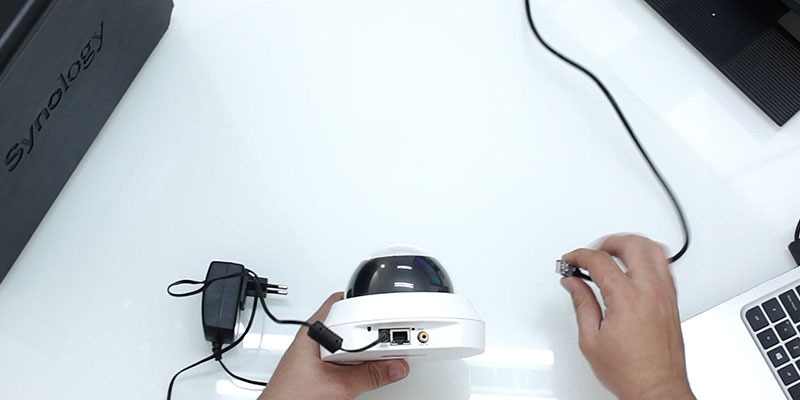 Conectar el cable de red