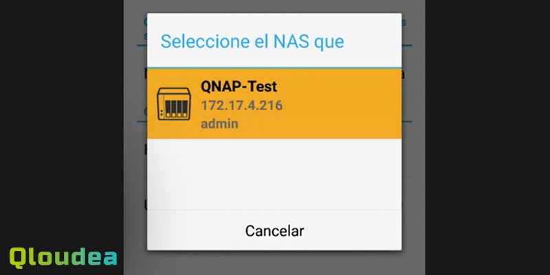 aplicar cambios en QNAP