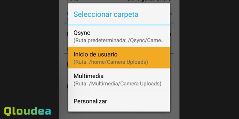 Seleccionar ruta