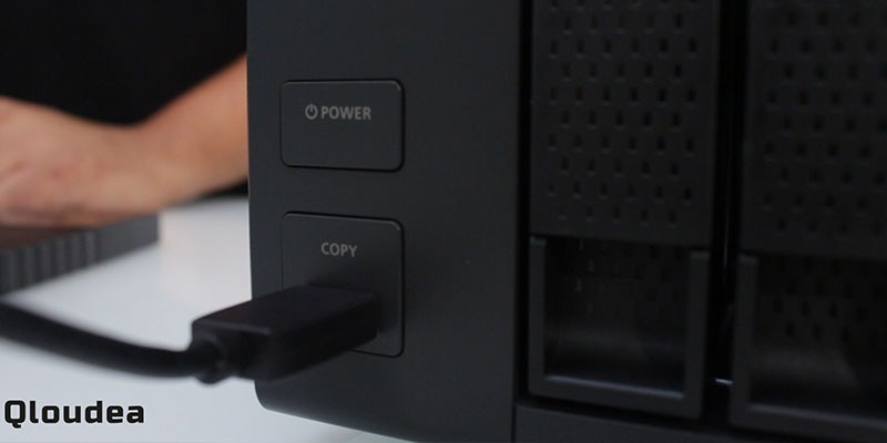 Copia de Seguridad Externa QNAP