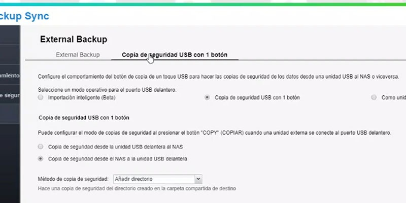 External Backup