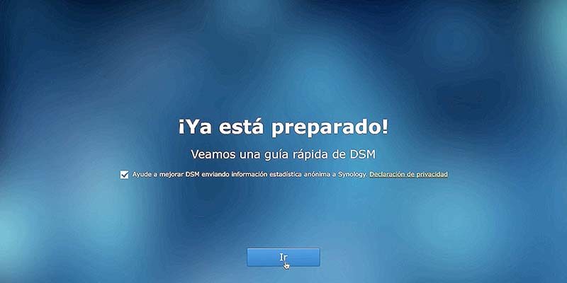 DSM configurado