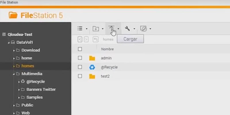 carga FileStation