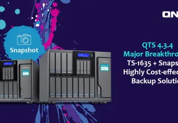 QNAP TS-1635 con QTS 4.3.4 compatible con Snapshots