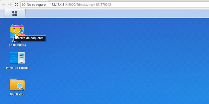 Instalar Nakivo en Synology Paso1