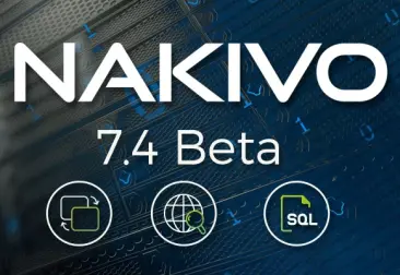 NAKIVO Backup y Replicación beta 7.4