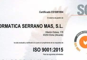 Qloudea.com recibe la certificación ISO 9001:2015