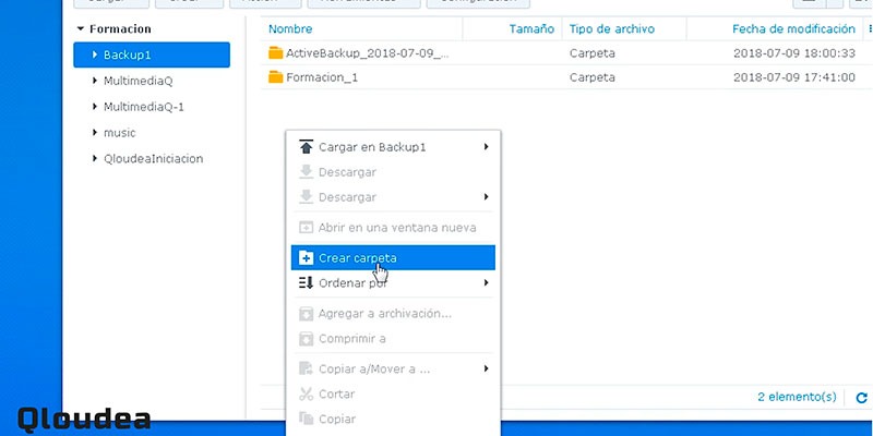 synology compartir archivos grandes
