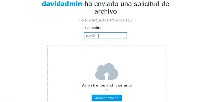 Cómo enviar los archivos en synology