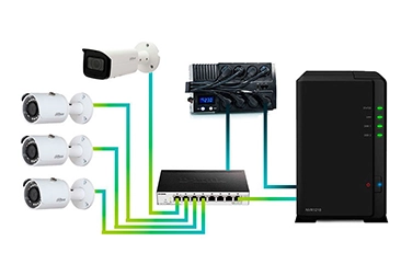 Kit Cámaras de Seguridad Profesional