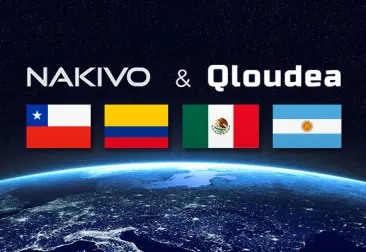 Qloudea expande la distribución de NAKIVO a Argentina, Chile, Colombia y México.