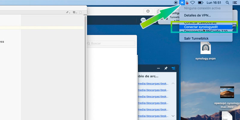 VPN Mac Synology