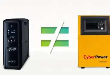 Diferencias entre un inversor de corriente o EPS y un SAI