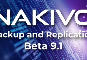 Todas las novedades de la Beta 9.1 de NAKIVO