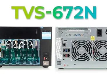 TVS-672N - Servidor NAS de alto rendimiento con red 5Gbit Ethernet