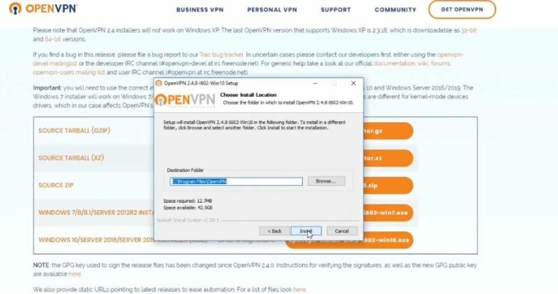instalarOpenVPN