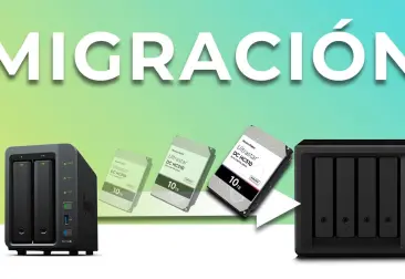 Migración de discos duros a un nuevo servidor NAS Synology