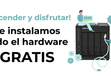 INSTALA GRATIS TODO EL HARDWARE DE TU NAS