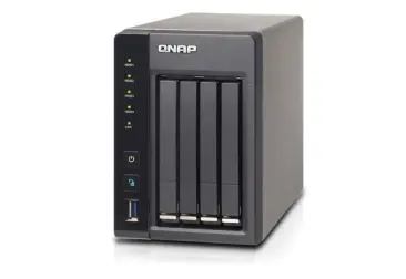 TS-451S NAS QNAP 4 Bahías SSD - Intel Celeron 2.41GHz dual core (hasta 2.58GHz) RAM 1GB DDR3L