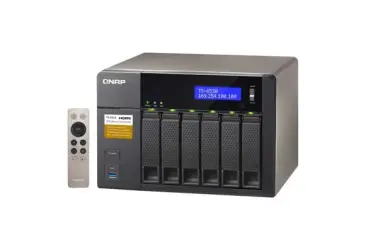 TS-653A-4G NAS 6 bahías - Intel Celeron N3150 1.6 GHz Quad Core (turbo 2.08GHz), 4GB