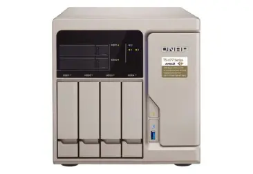 TS-677-1600-8G NAS 6 Bahías (SSD x2 + M.2 SATA x2) - AMD Ryzen 5 1600 6 núcleos 3.2GHz (hasta 3.6GHz), 8GB DDR4 (max 64GB)