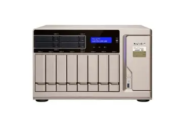 TS-1277-1600 NAS 12 Bahías (SSD x4 + M.2 SATA x2) - AMD Ryzen 5 1600 6 núcleos 3.2GHz (hasta 3.6GHz), 8GB DDR4 (max 64GB)