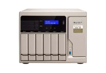 TS-877-1700-16G NAS 8 Bahías 6xHDD 2xSSD - AMD Ryzen 7 1700 8 core 16 hilos a 3GHz (Hasta 3.7GHz) 16GB de RAM
