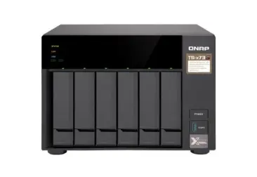 TS-673-4G NAS 6 Bahías (M.2 SATA x2) - AMD RX-421 ND serie R 4 núcleos 2.1GHz (hasta 3.4GHz), 4GB DDR4 (max 64GB)