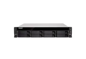 TS-877XU-RP-1200-4G NAS rack 8 Bahías - AMD Ryzen 3 1200 4 núcleos 3.1GHz (hasta 3.4GHz), 4GB DDR4 (max 64GB)