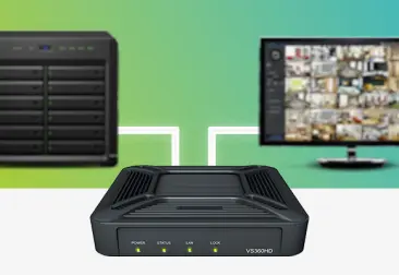 Synology VS360HD VisualStation: Dispositivo de pantalla externo para videovigilancia