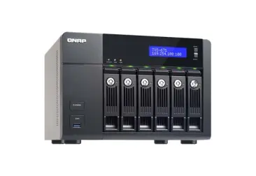 TVS-671-i3 NAS para 6 discos - Dual-core Intel i3-4150 3.5GHz, 4GB DDR3