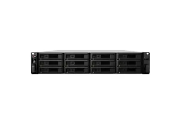 RS3617xs+ NAS 12 bahías Rack - Intel Xeon D-1531 6 núcleos 2.2Ghz (hasta 2.7Ghz), 8 GB DDR4 ECC (max 64GB)