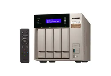 TVS-473-8G NAS 4 Bahías - AMD RX-421BD 4 núcleos 2.1 GHz (hasta 3.4GHz) 8GB DDR4