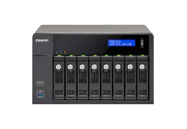 TVS-871-i3 NAS para 8 discos - Dual-core Intel i3-4150 3.5GHz, 4GB DDR3