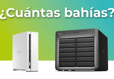 Servidores NAS, ¿cuántas bahías necesito?