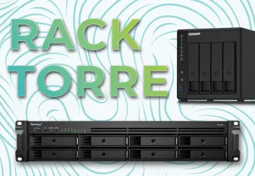 Diferencias entre servidores NAS rack y servidores NAS torre
