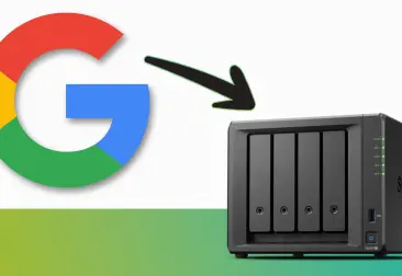 Cómo pasar el contenido de Google Drive a Synology Drive