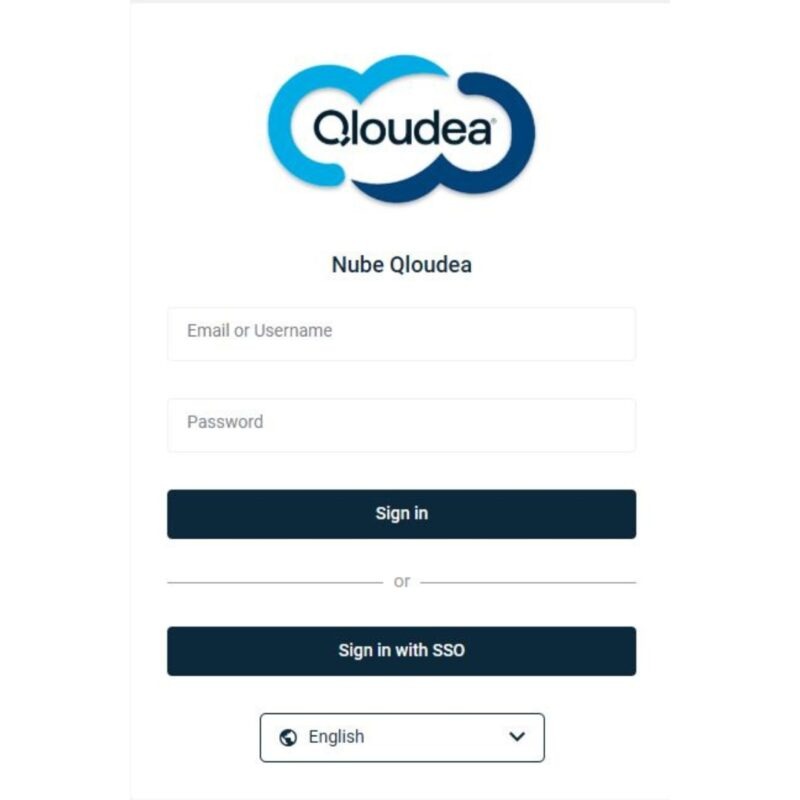 Login nube Qloudea