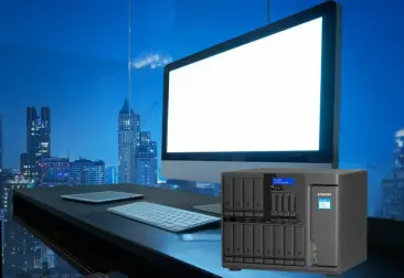 Almacenamiento híbrido QNAP TS-1655-8G: El NAS definitivo para grandes empresas